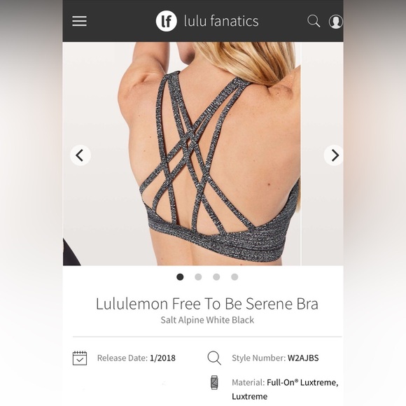Lululemon Free To Be Serene Bra - Picture 11 of 12